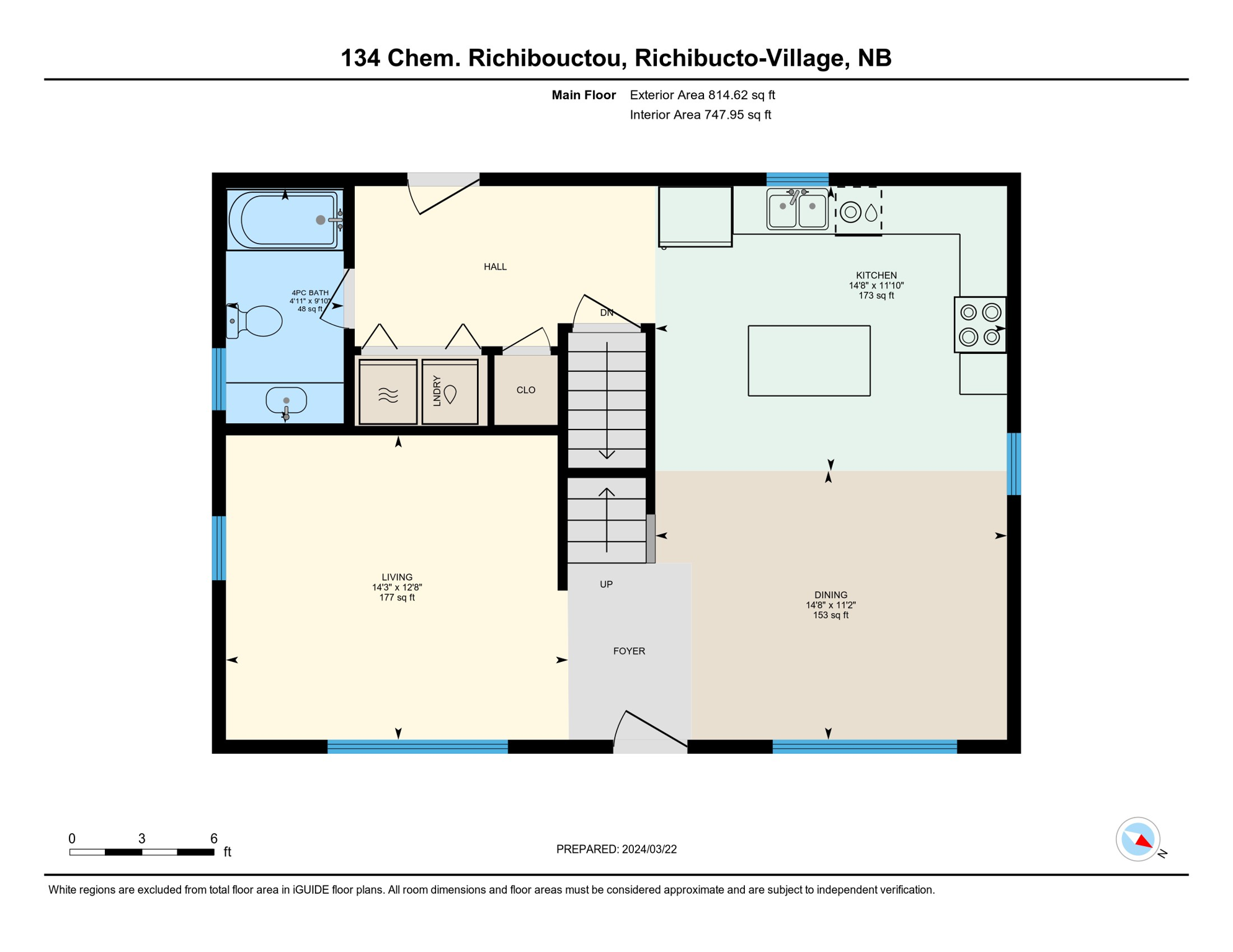 134 Chem. Richibouctou, RichibuctoVillage, NB E4W 1L4 PROPICSTA & MeasureMySpace