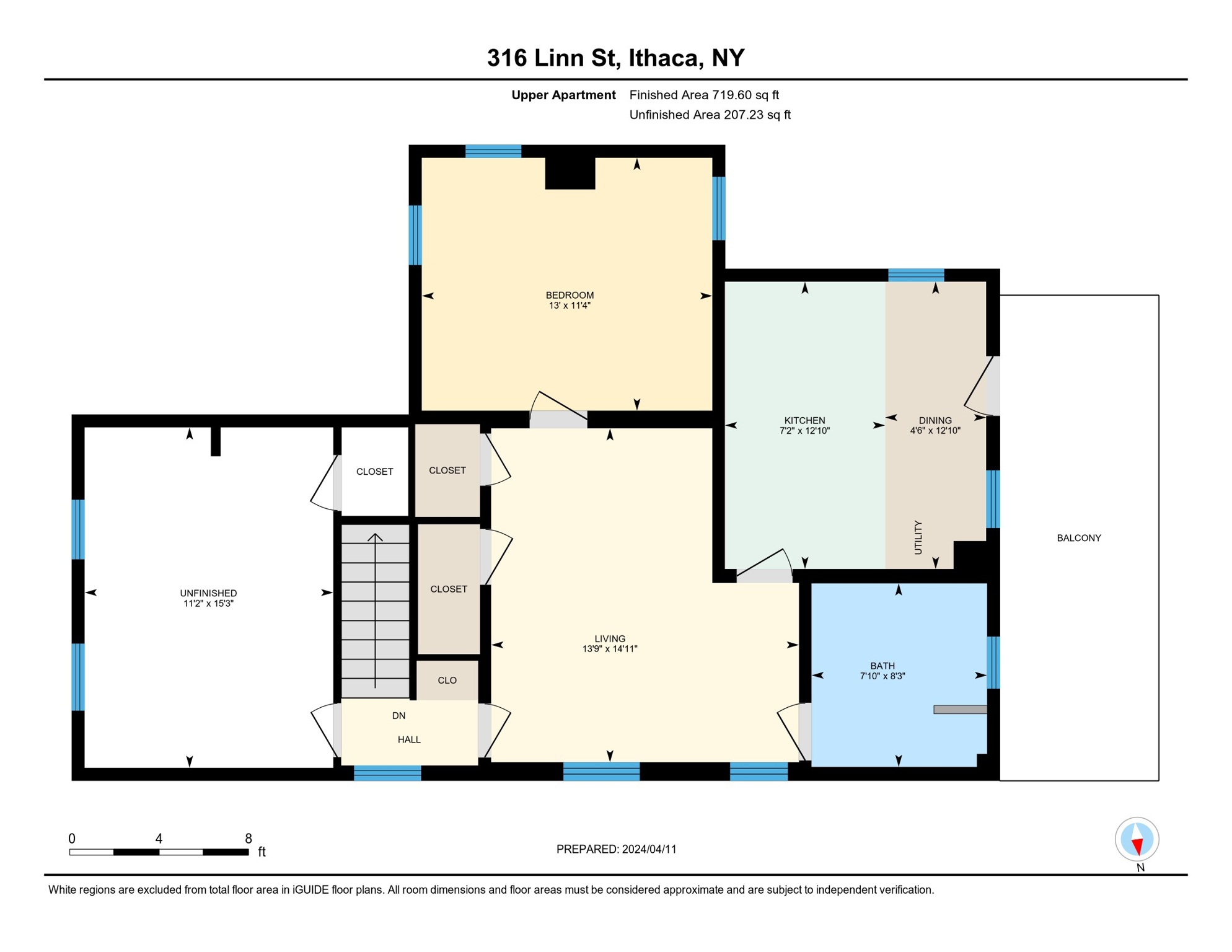 Floorplan - Upper Apartment