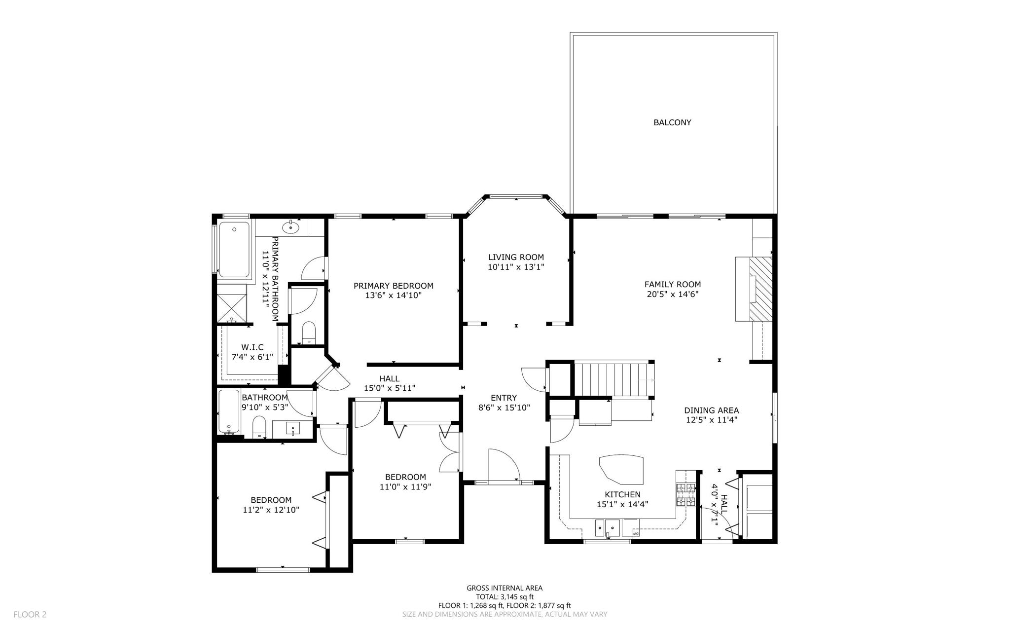 Main Level Floor Plan
