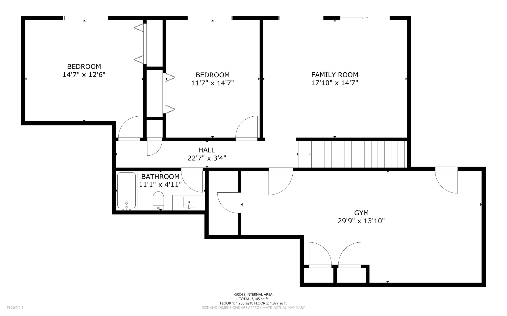 Lower Level Floor Plan