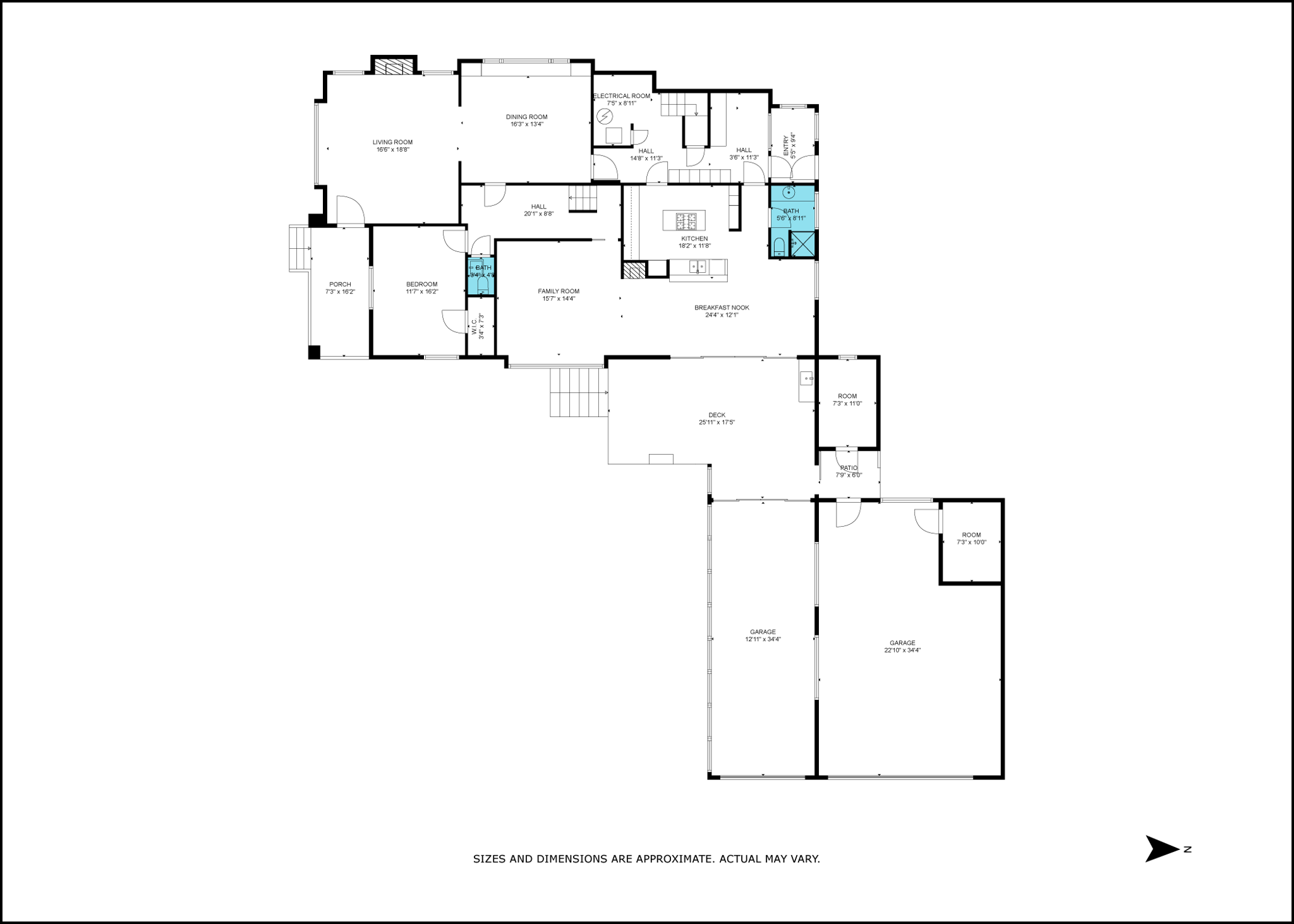 1st Floor Floorplan