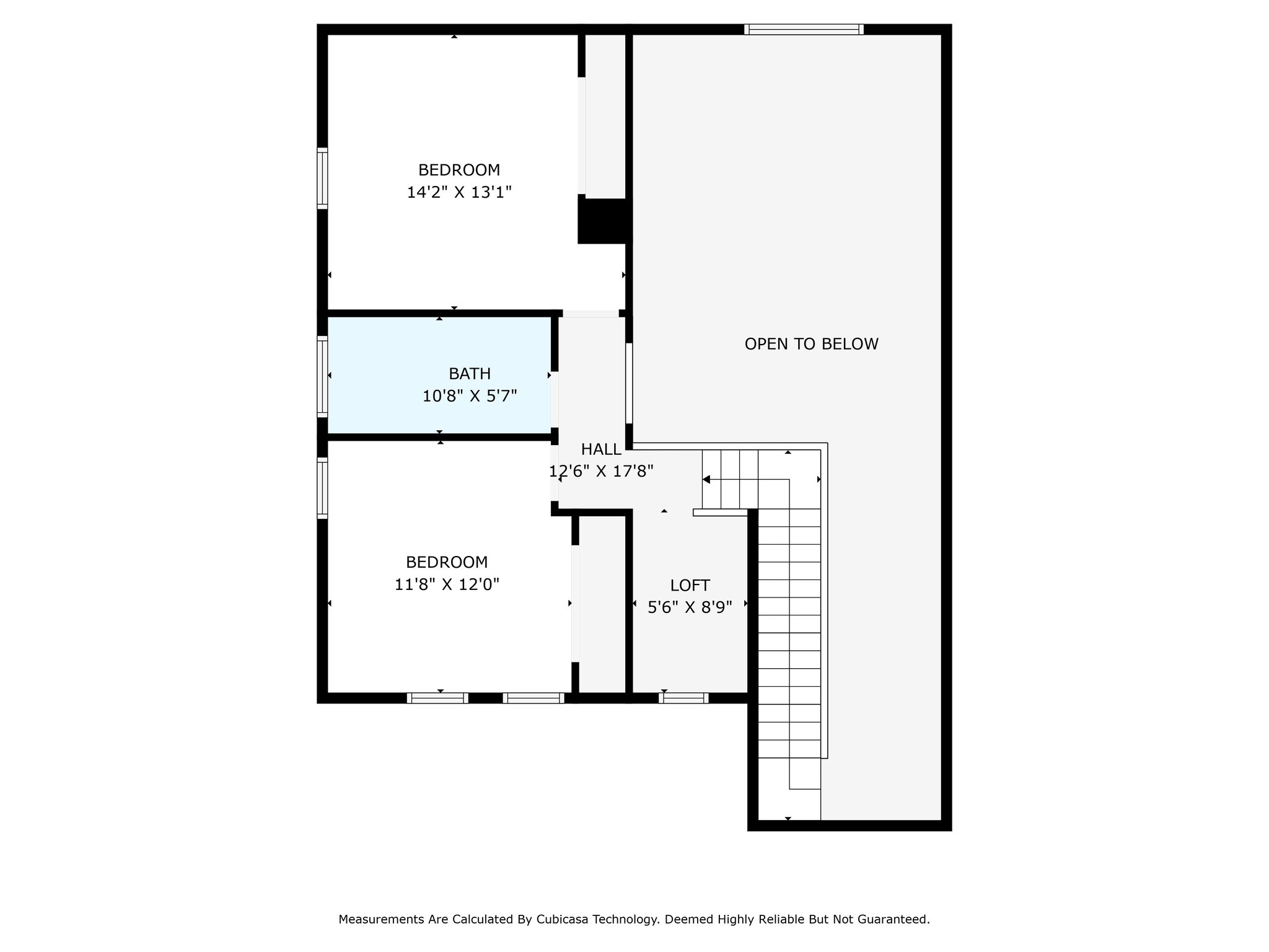 2nd Floor Dimensions