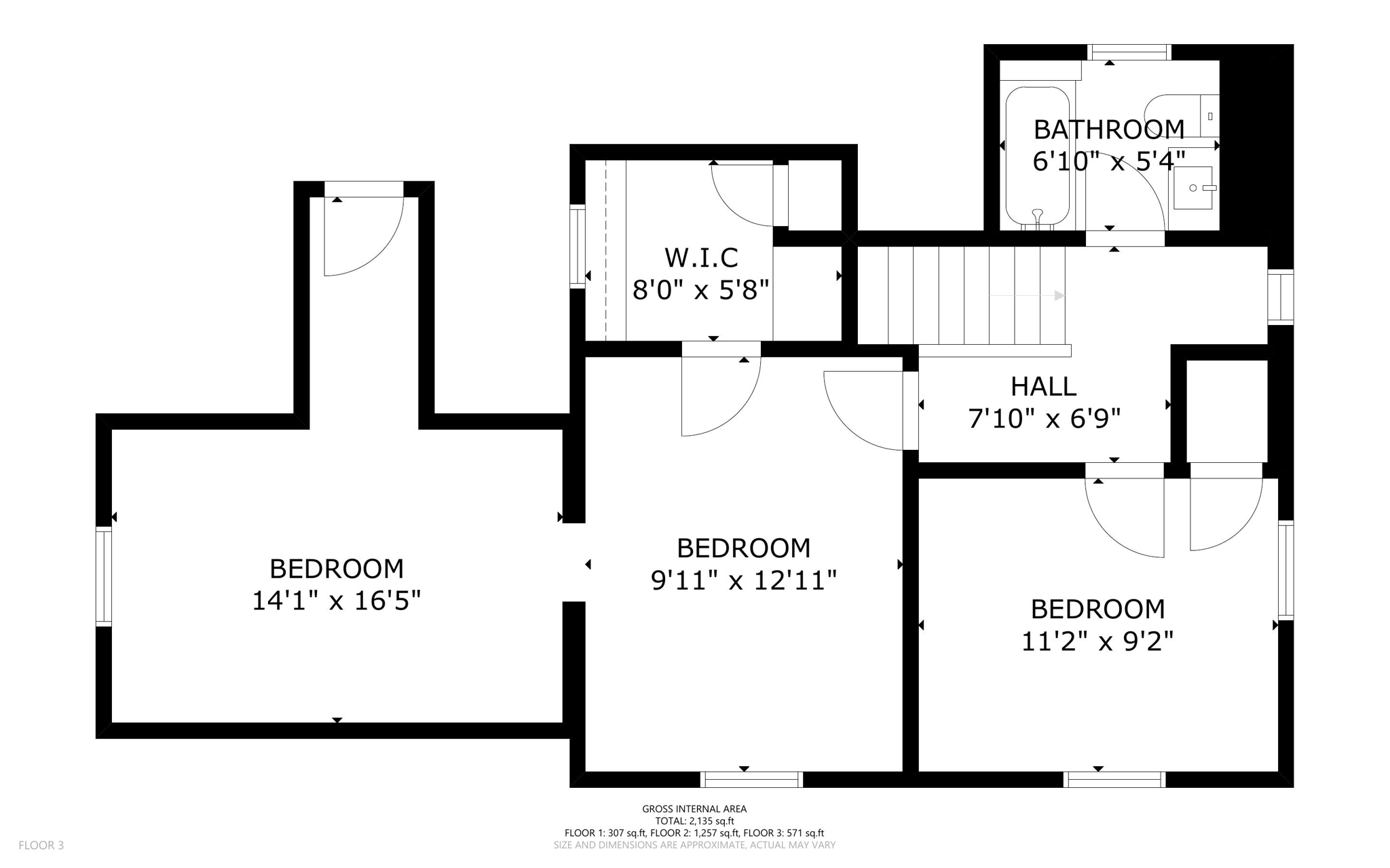 1007 S Jacques St-Upstairs