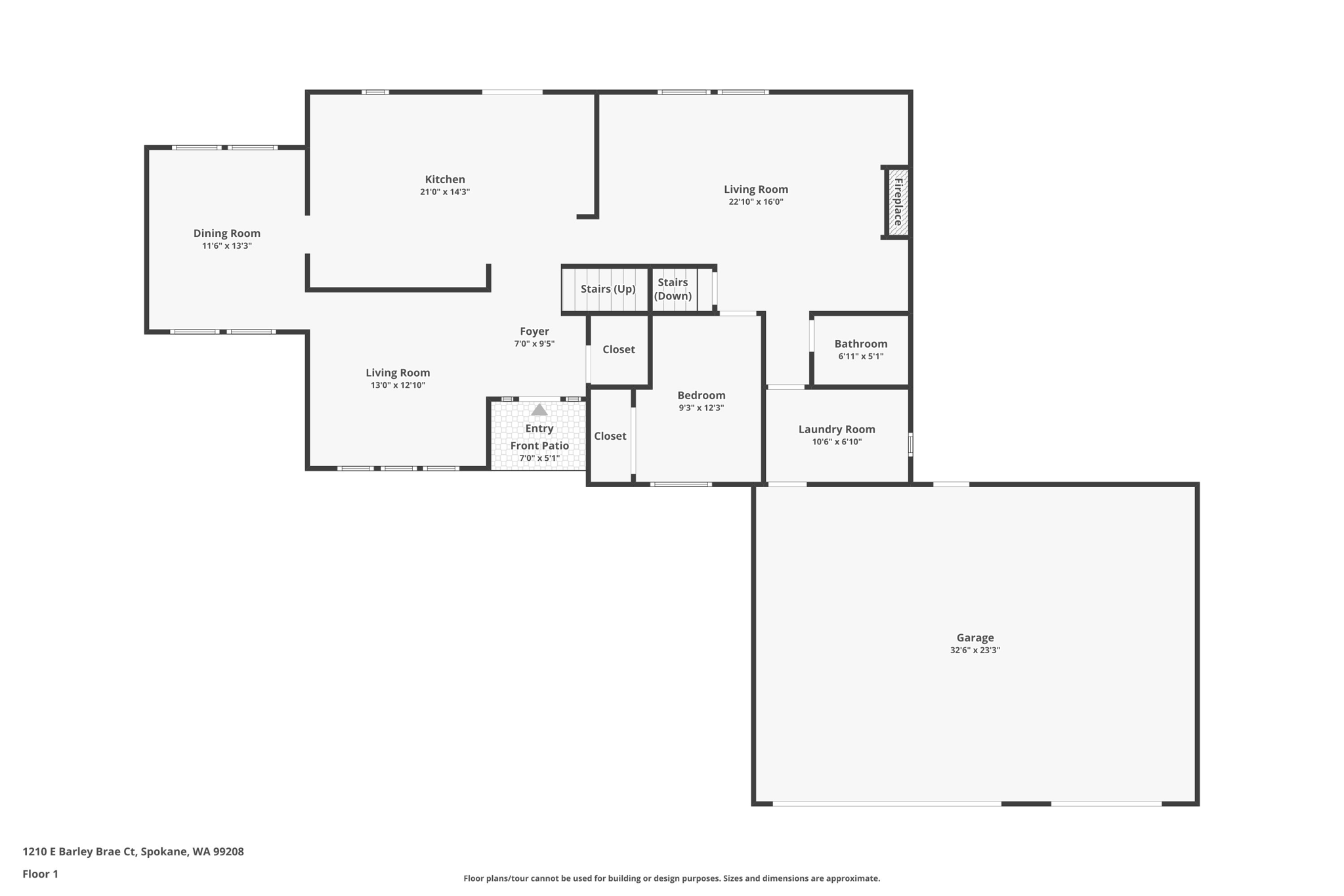 1210 E Barley Brae Ct - Main Level