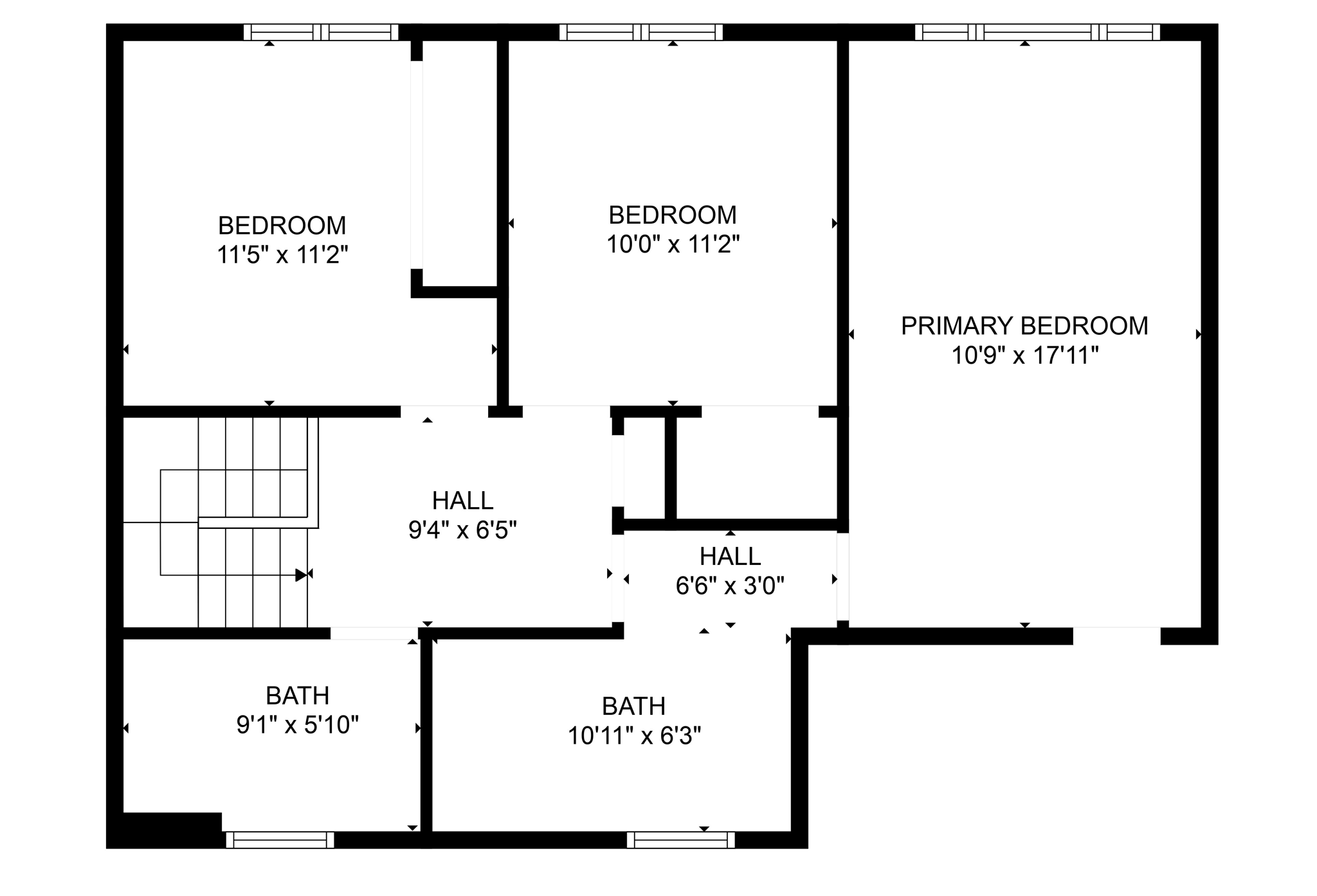 Upper Level Floorplan