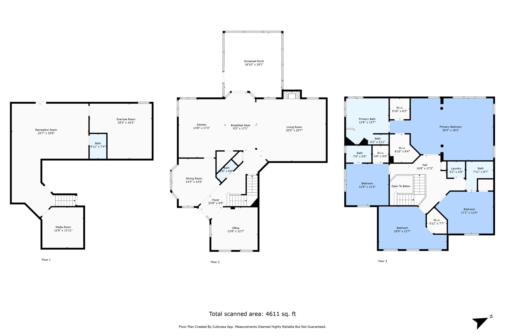 All Floors w/ Dimensions