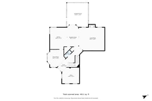 2nd Floor w/ Dimensions