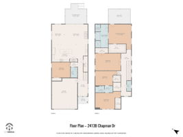 Floor Plan - 2413B Chapman Dr