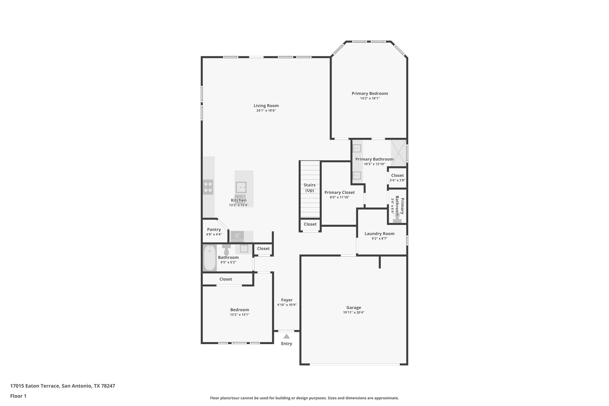 17015 Eaton Terrace, San Antonio, TX 78247 - Floor-1