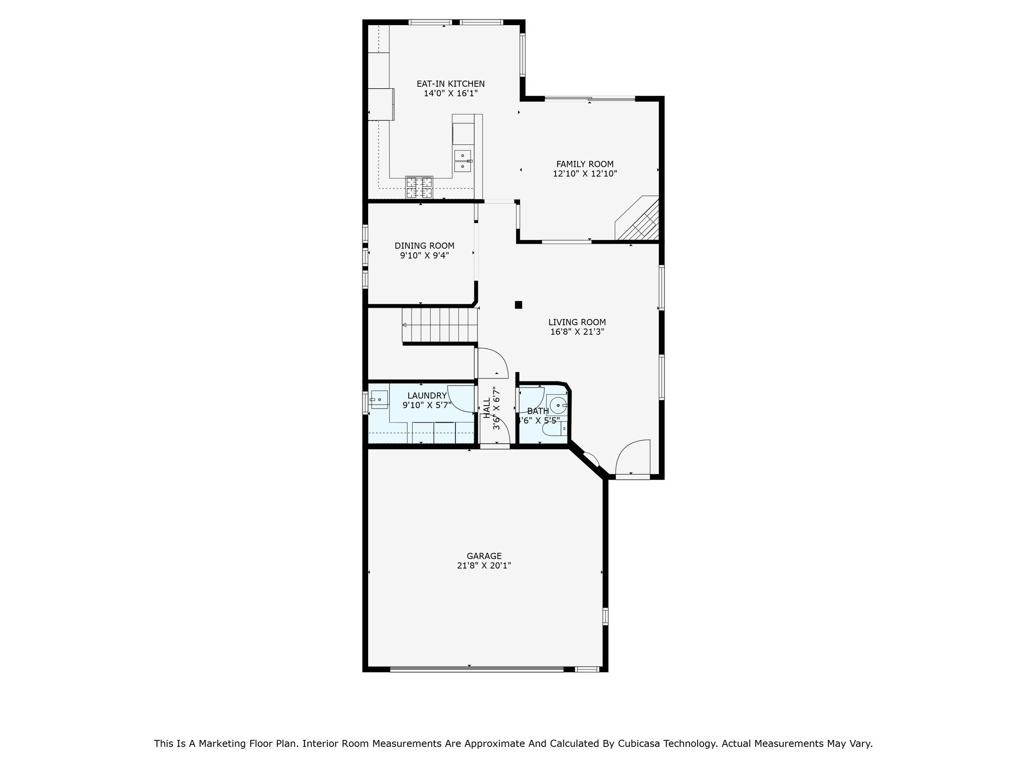 1st Floor Dimensions