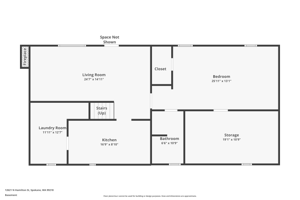 12621 N Hamilton St - Basement