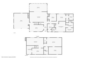 12621 N Hamilton St - Floor Plan