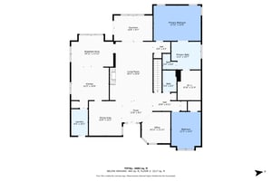 2nd Floor w/ Dimensions