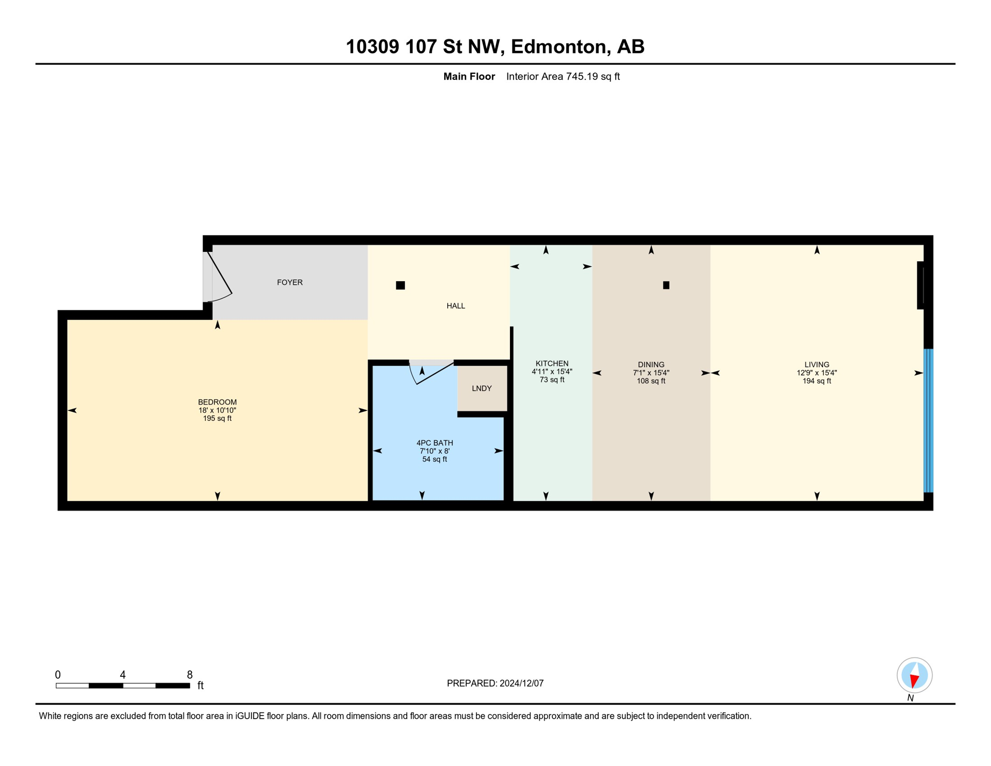 VX - (Imperial) Schematic Floor Plan