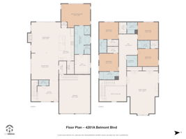 Floor Plan - 4201A Belmont Blvd