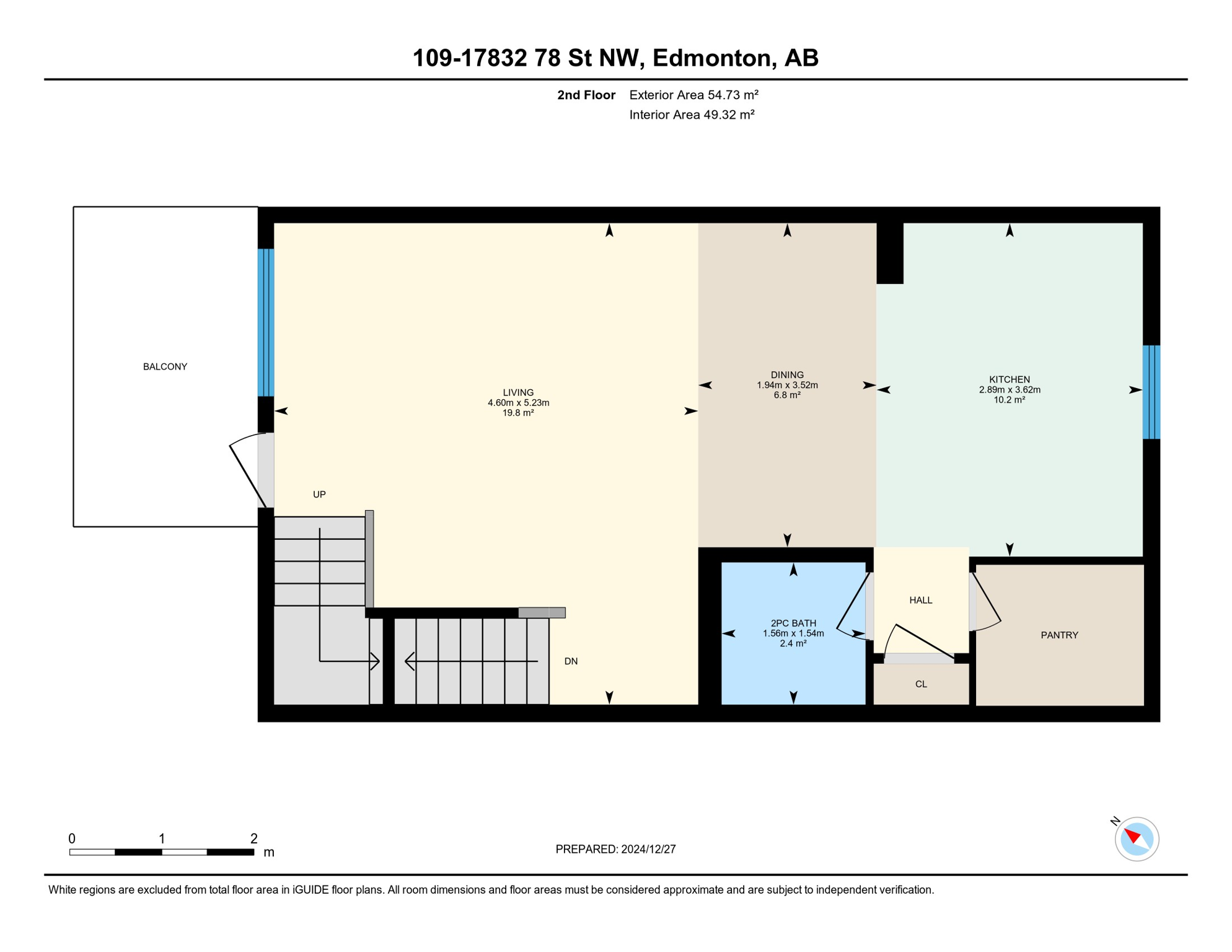 VX - (Metric) Schematic Floor Plan - 2