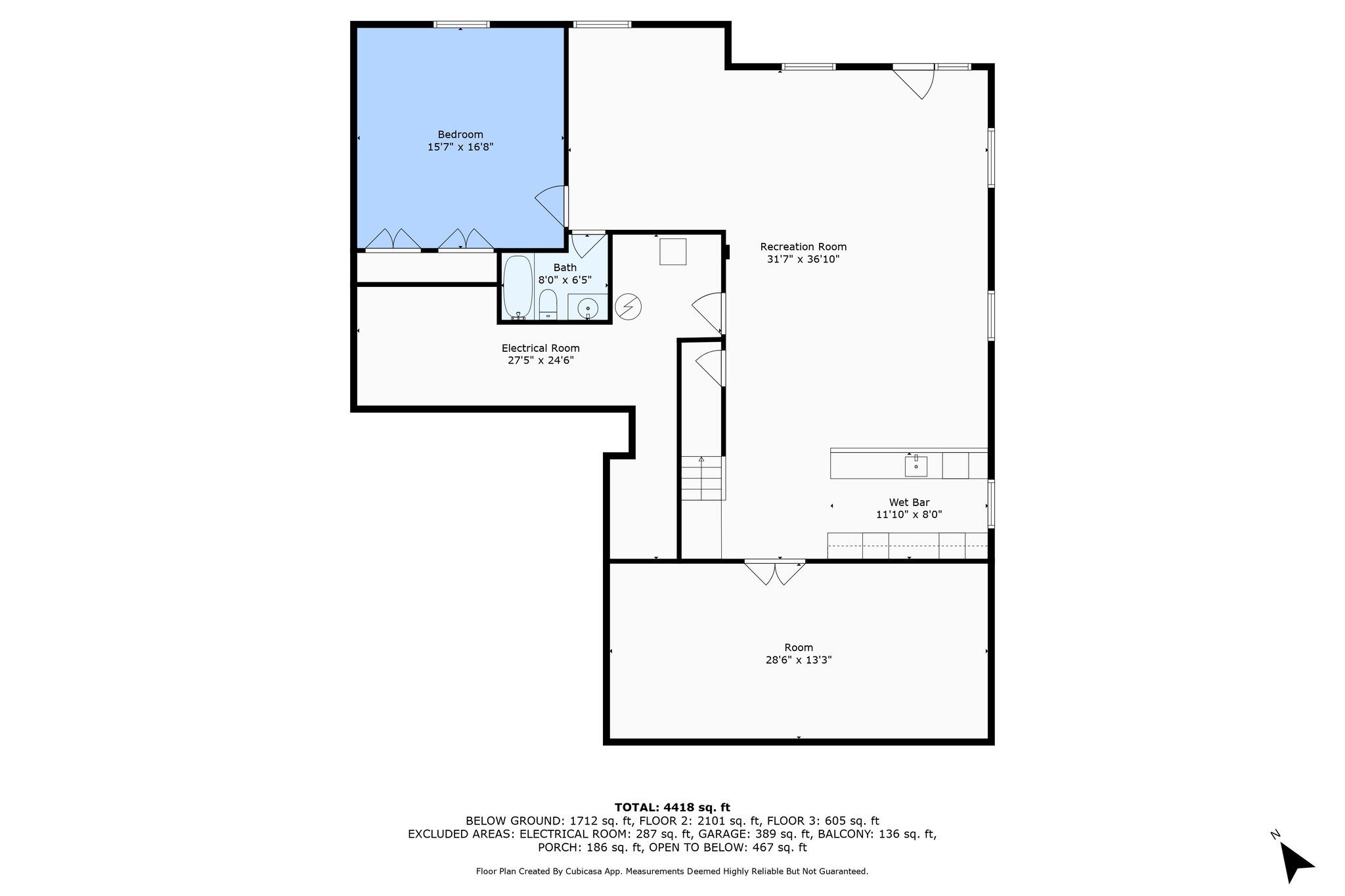 1st Floor w/ Dimensions