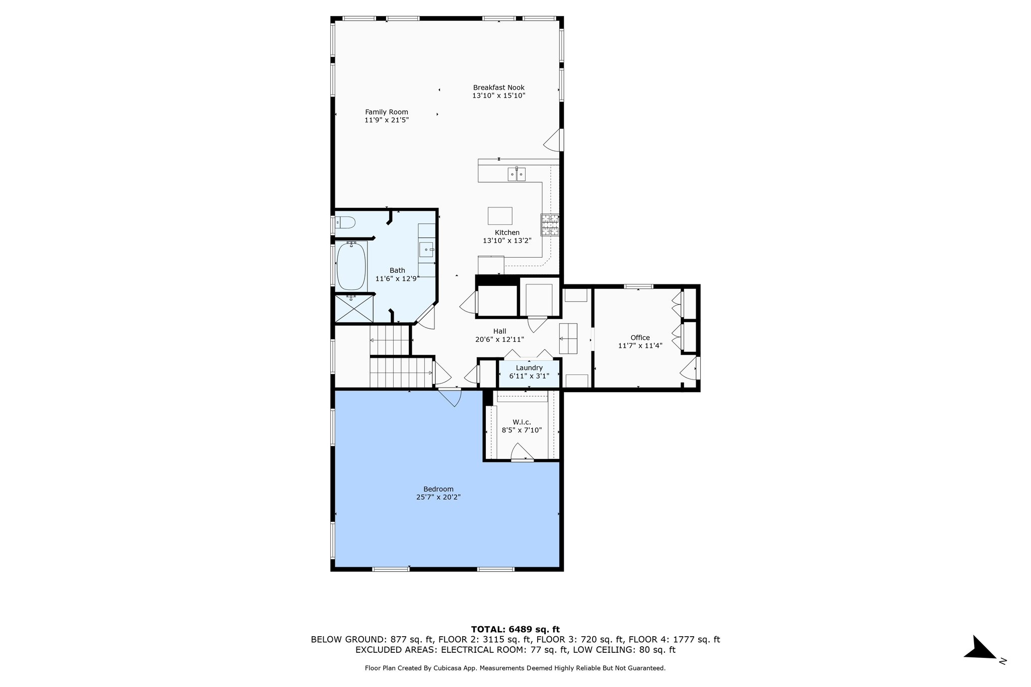 4th Floor w/ Dimensions
