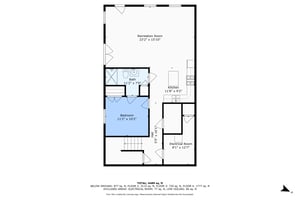 1st Floor w/ Dimensions