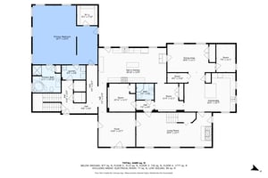 2nd Floor w/ Dimensions