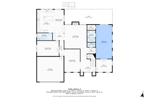 2nd Floor w Dimensions