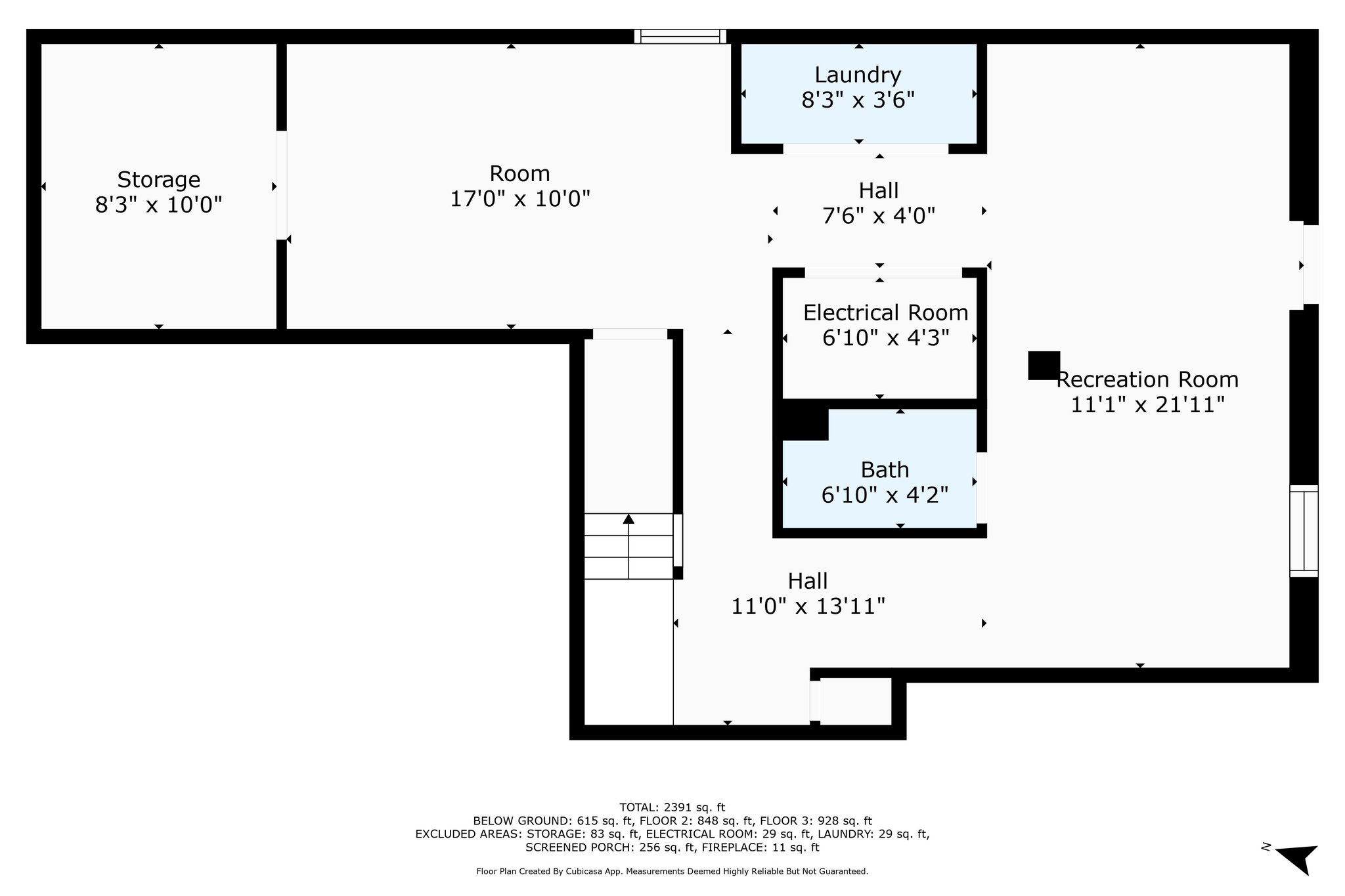 1st Floor w Dimensions