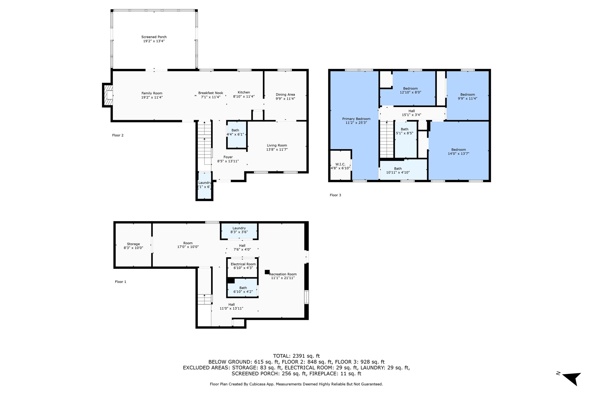 All Floors w Dimensions