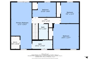 3rd Floor w Dimensions