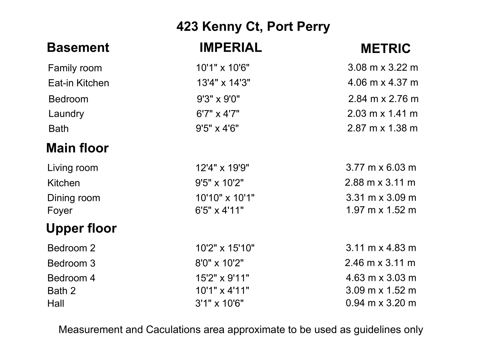 Floorplan #5