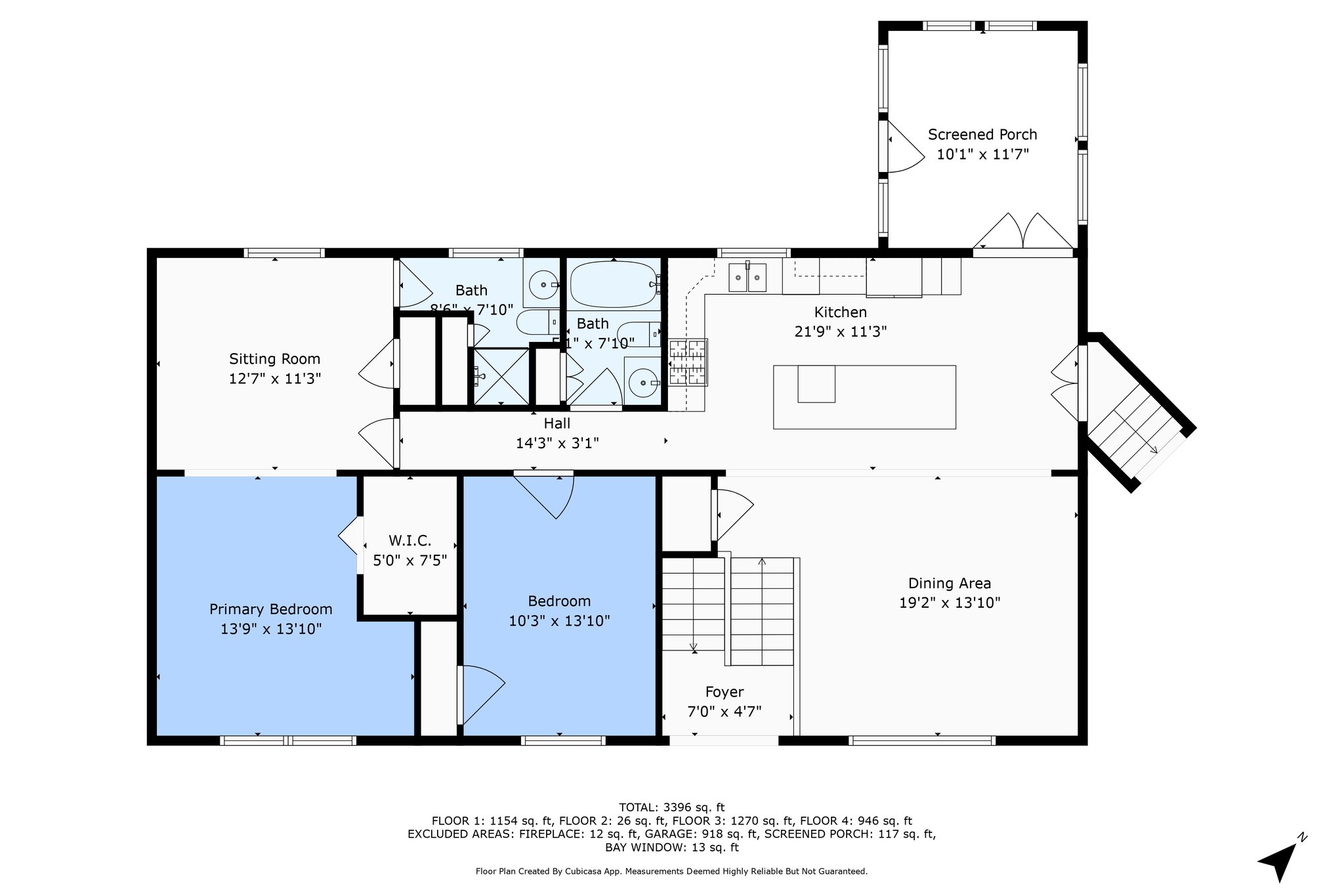 3rd Floor w Dimensions