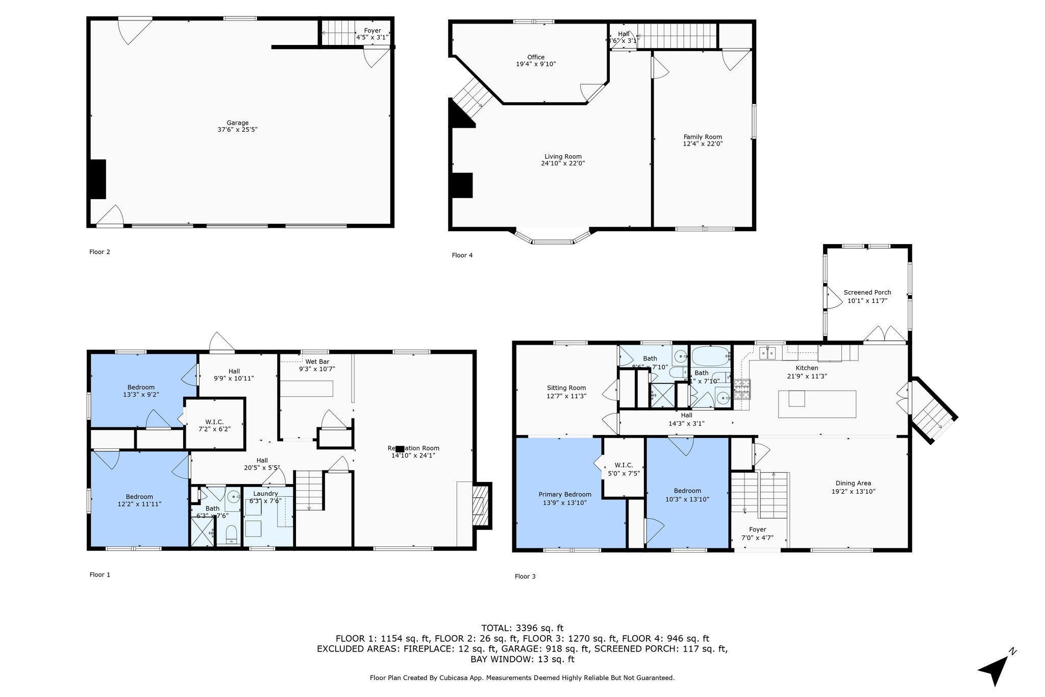 All Floors w Dimensions