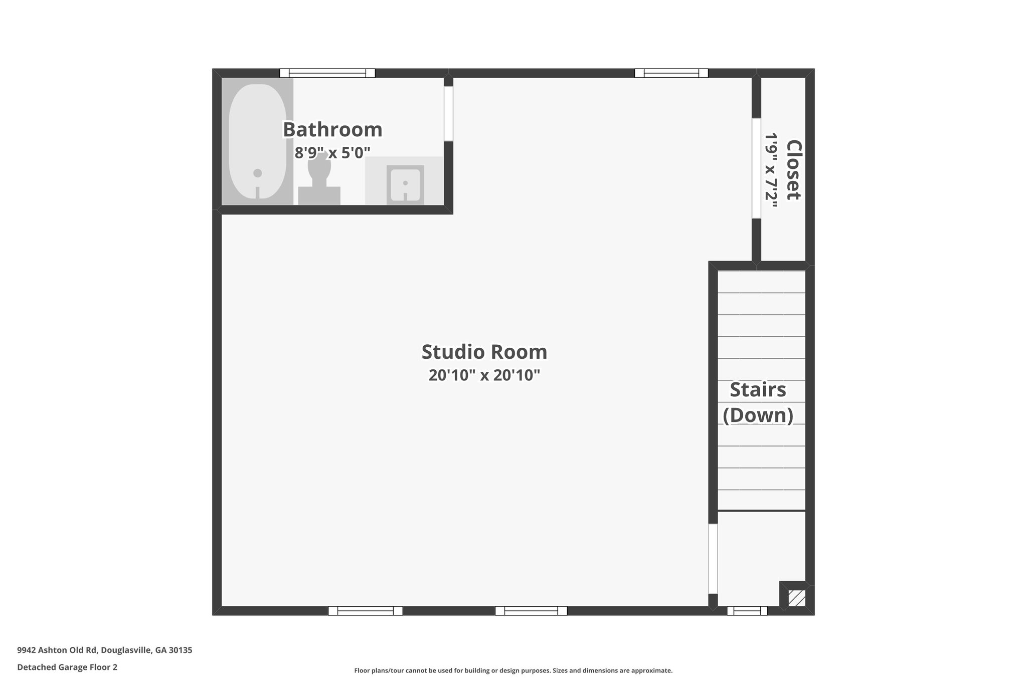 Detached Garage Floor 2