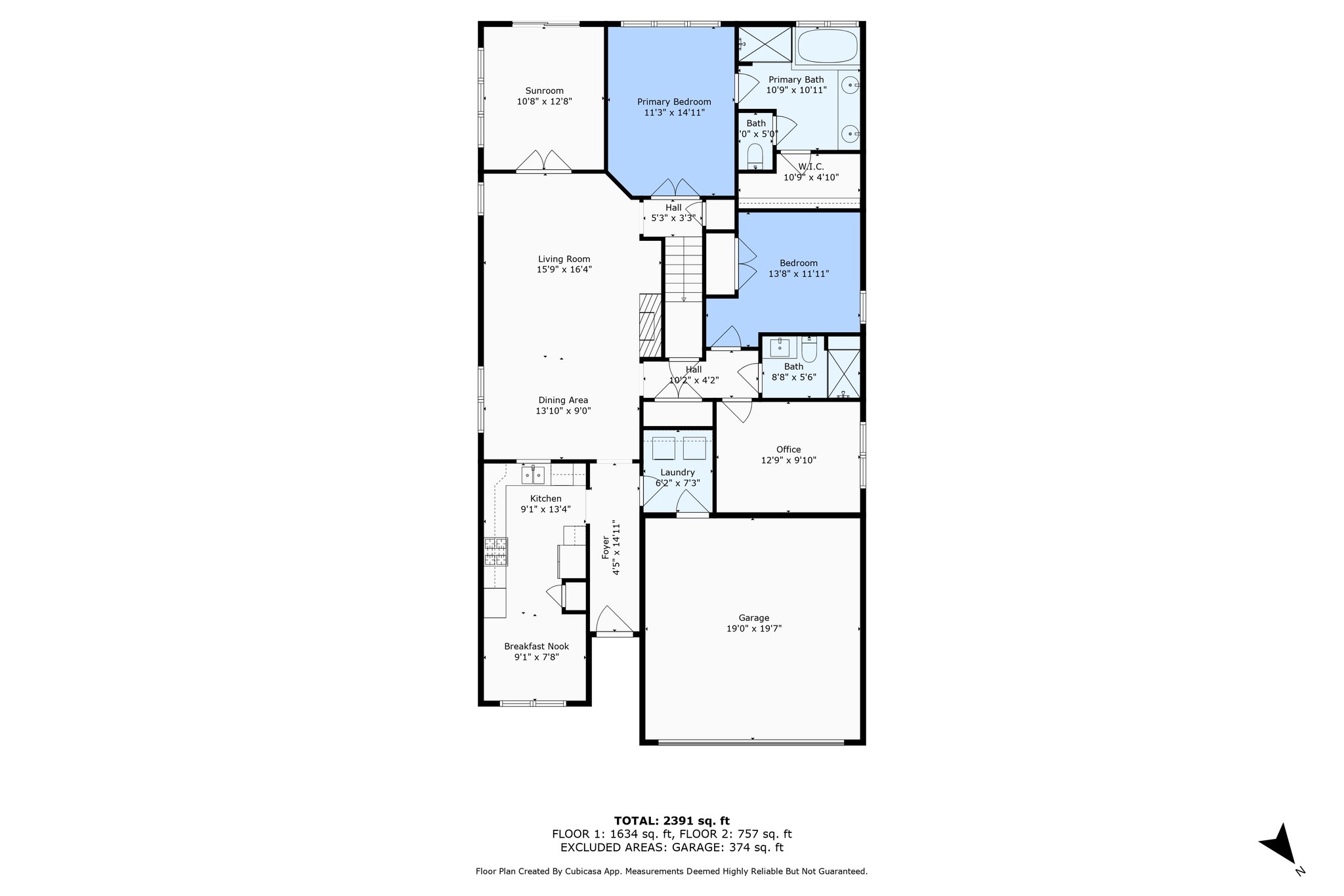 1st Floor w Dimensions