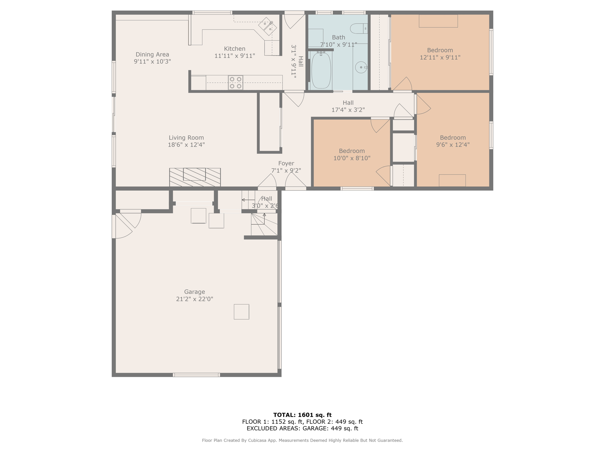 With Dimensions 1st Floor