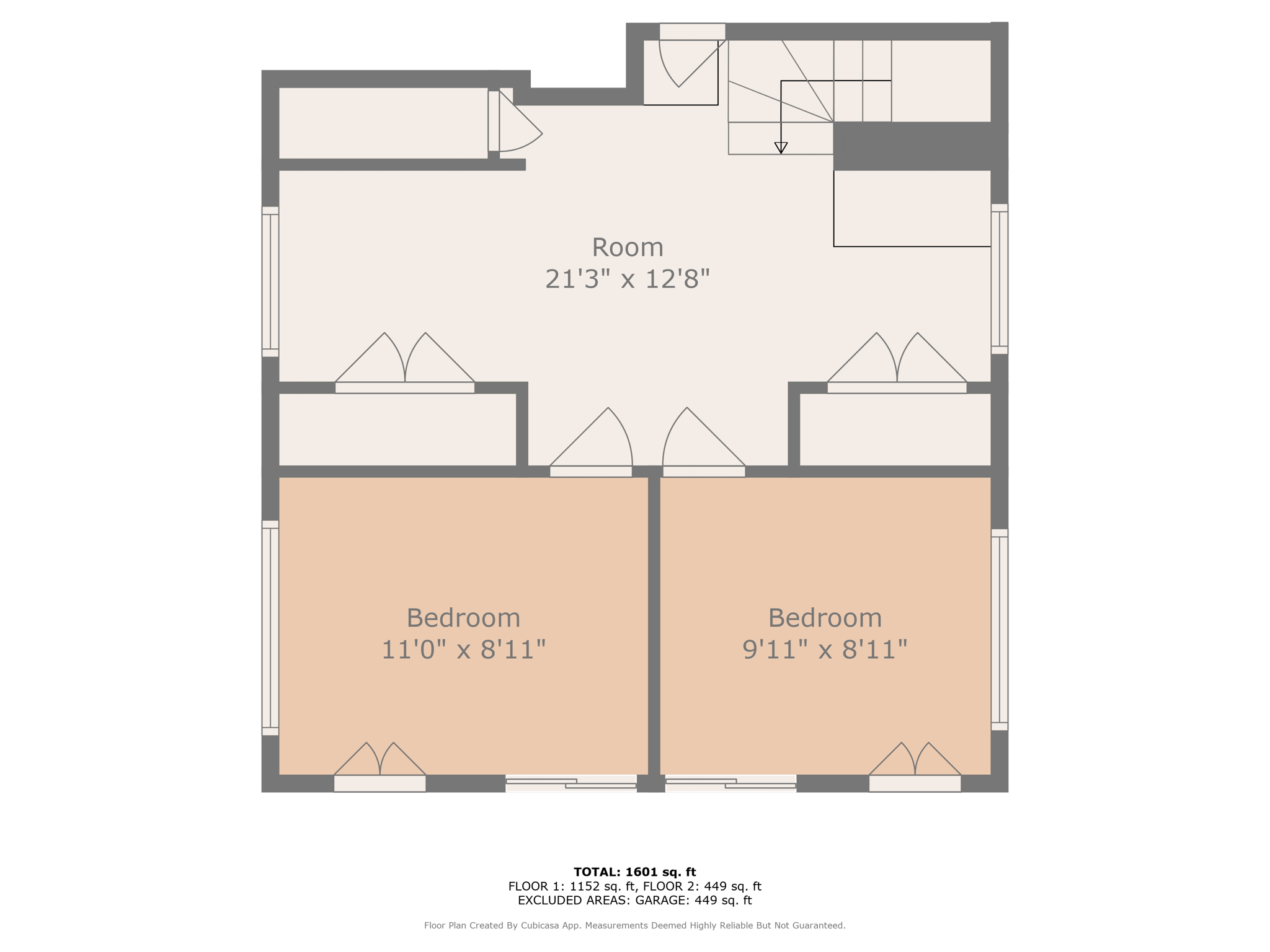 With Dimensions 2nd Floor