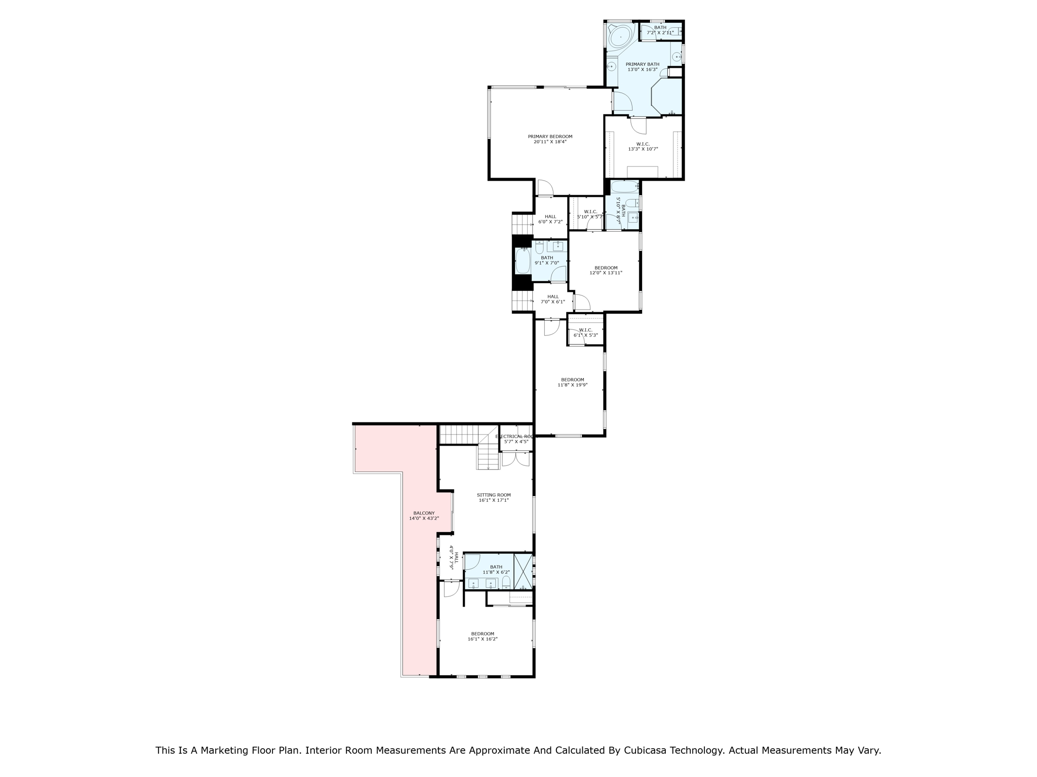 2nd Floor Dimensions