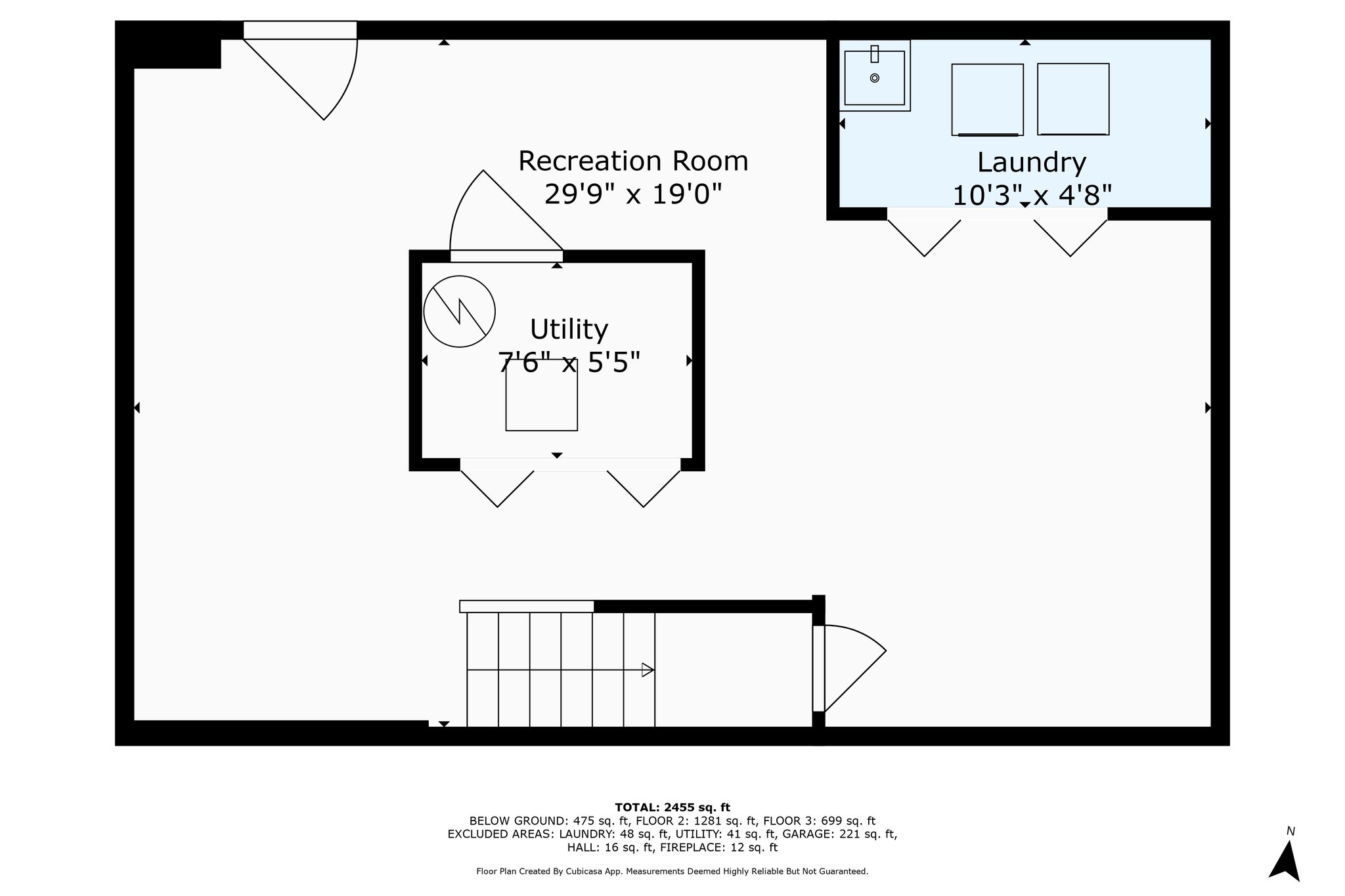 1st Floor w Dimensions