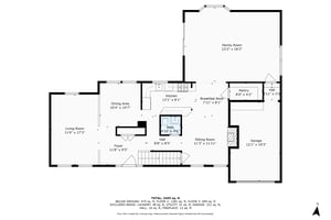 2nd Floor w Dimensions