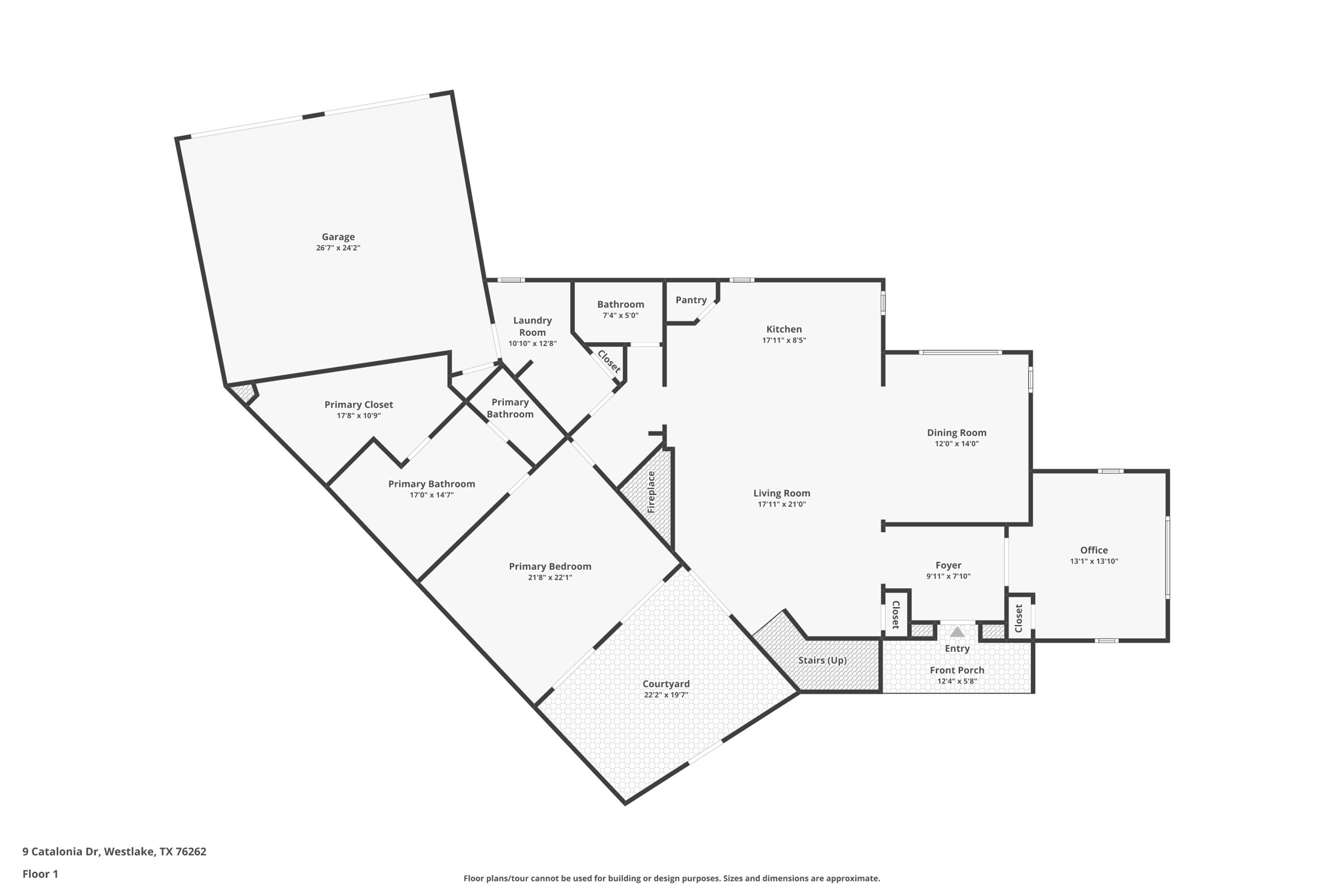 9 Catalonia Level 1 Floor Plan