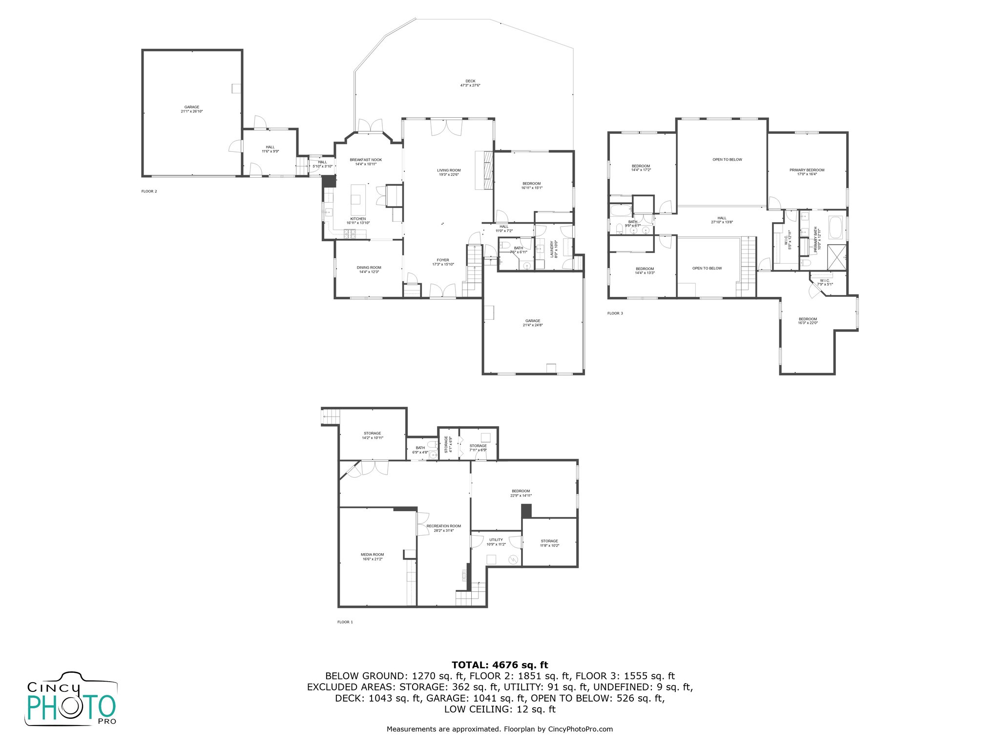All floors