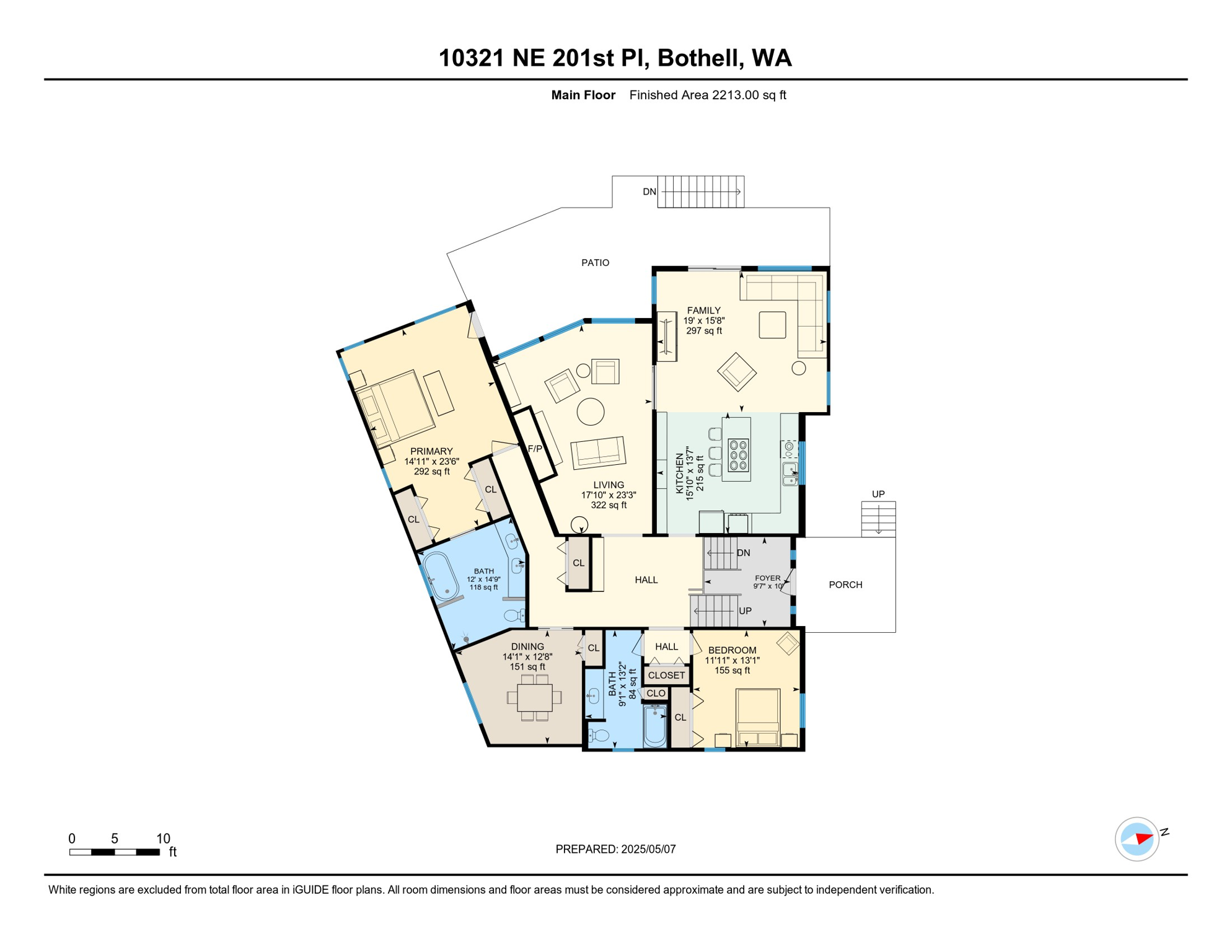 Main Floor Dimensions