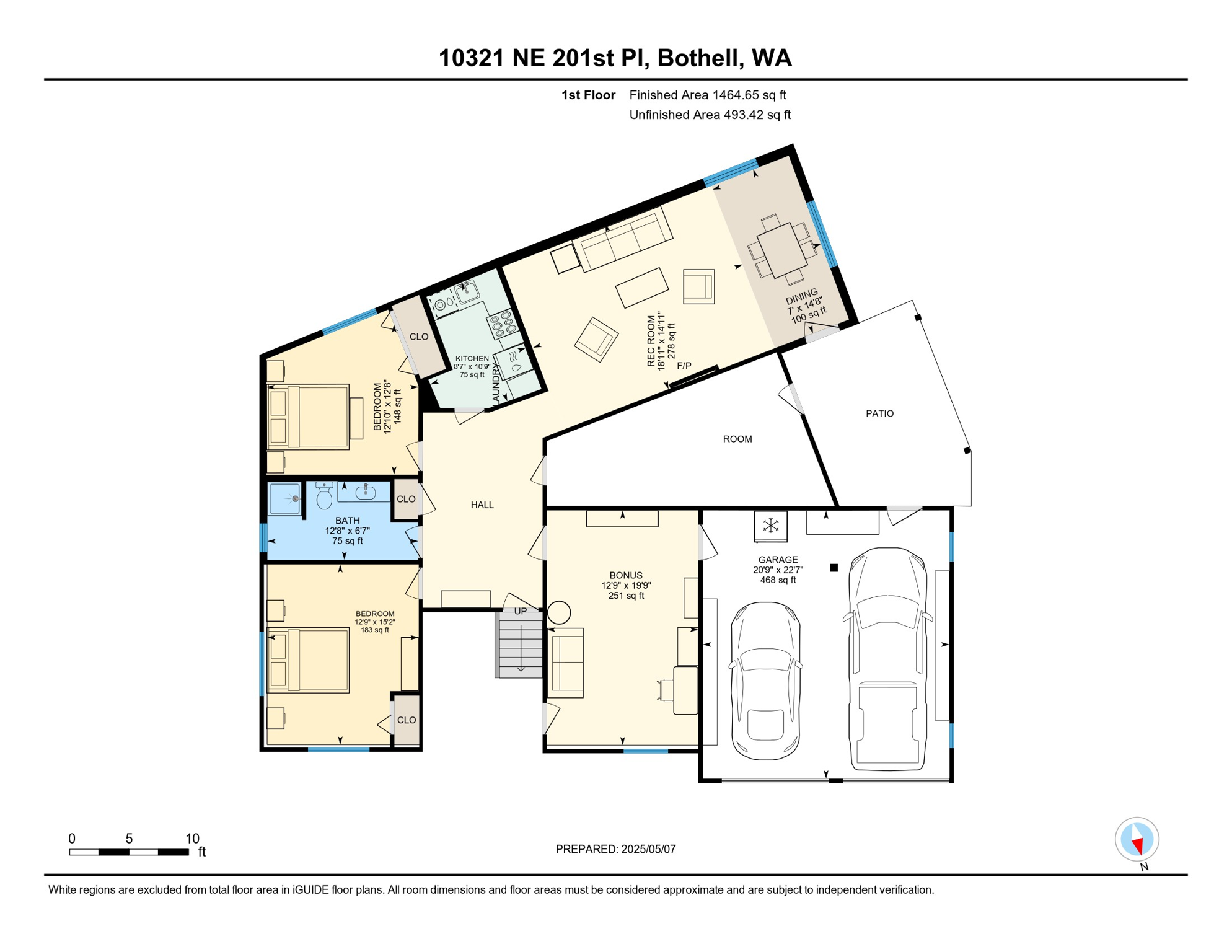 Lower Floor Dimensions