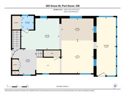 305 Grace St main floor plan