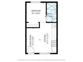 Floorplan Unit 3 with Dimensions