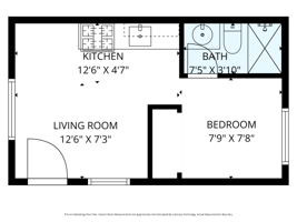 Floorplan Unit 4 with Dimensions