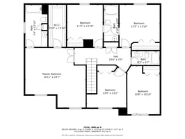 Second Level Floor Plan