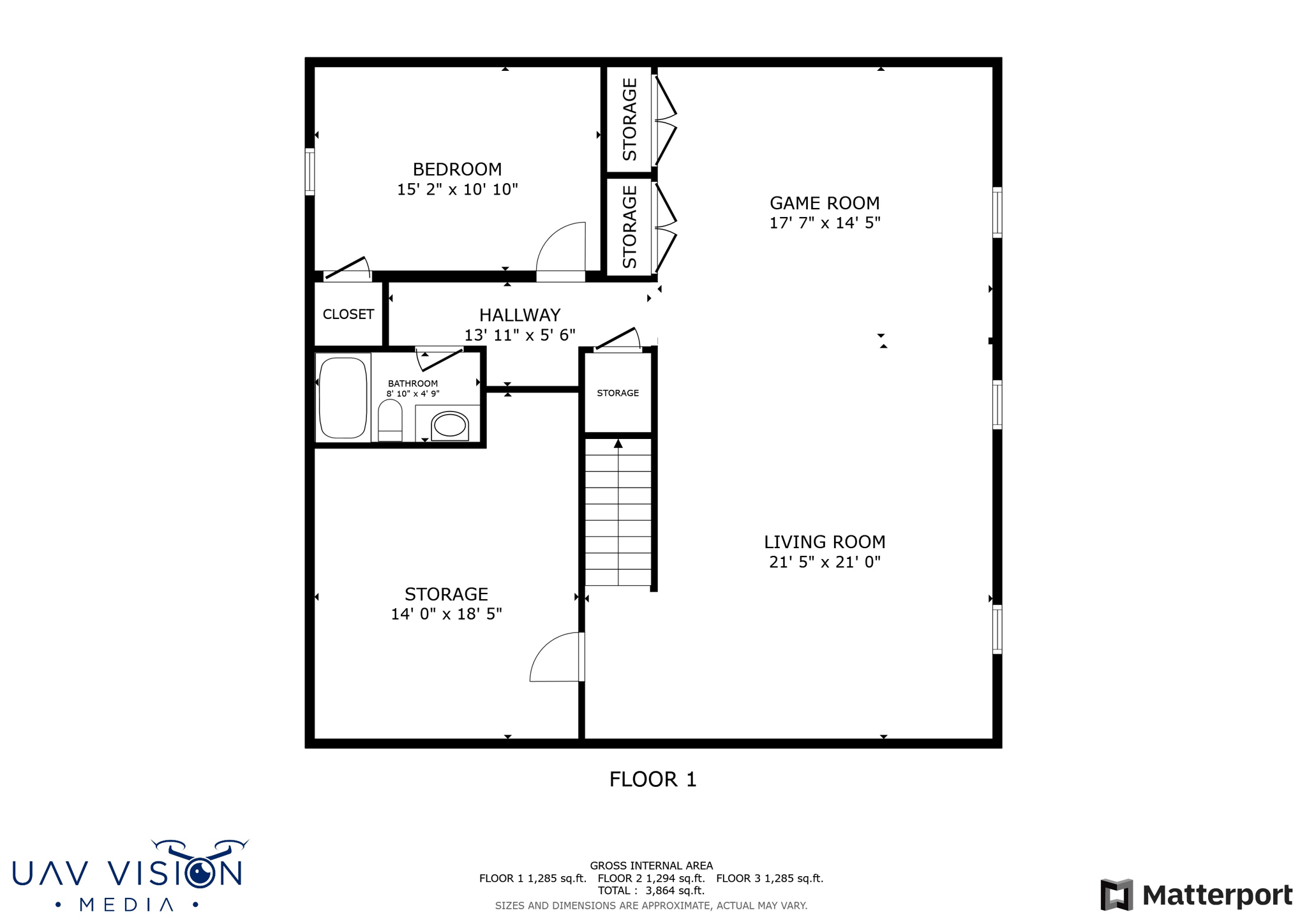 Lower Level Floor Plan