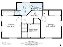 Upper Floor Dimensions