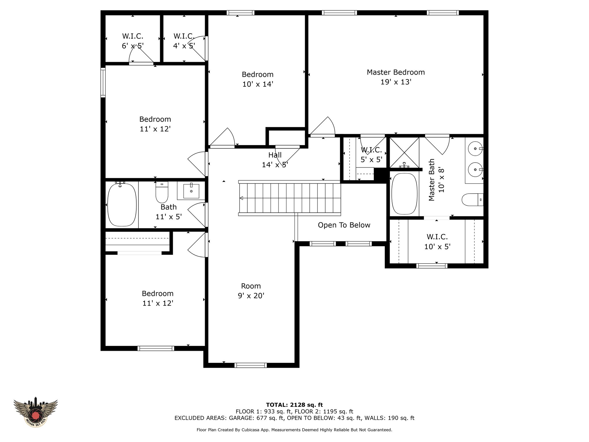 Upstairs Floor Plan