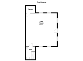 Pool house